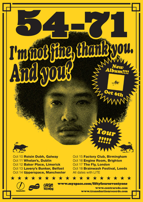 54 71 Im Not Fine Poster B